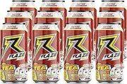 Raze Energy Zero Sugar Energy Drink 473 ml, Tea Hald And Half (Pack of 12)