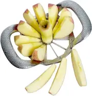 12 Blade Extra Large Apple Slicer Stainless Steel Corer Sharp Fruit Cutter Divid
