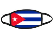 Cuba flag fabric face mask OSFM Adults & Kids