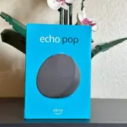Amazon Echo Pop Alexa Smart Speaker Black Wi-Fi Compact
