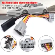 For Volvo S60 S80 V50 V70 Car Bluetooth Module AUX-IN Audio Cable Adapter Mic (for: Volvo)