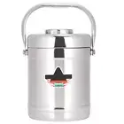 Vacuum-Insulated Food Jar, 1.8L Straight Shape Double-Wall Vacuum Insulated L...