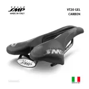 Selle SMP VT20 GEL CARBON Saddle : VELVET TOUCH BLACK - MADE IN iTALY!