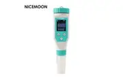 7 in 1 Chlorine Tester ORP/EC/TDS/Salinity/Temp/FAC Digital pH Meter for Swimming Pool Aquarium