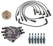 ACDelco Ignition Kit Distributor Rotor Cap Wire Spark Plugs for Jimmy Sonoma V6