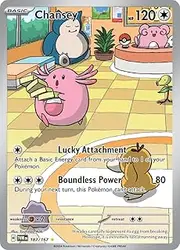 Pokemon – Chansey 187/167 – Twilight Masquerade – Illustration Rare – Full Art – Alternate