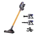 NNEDSZ Devanti Stick Vacuum Cleaner Cordless HEPA Filter Gold 150W