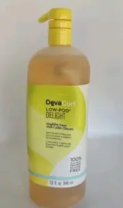 DevaCurl Low-Poo DELIGHT Weightless Waves Mild Lather Cleanser 32 Fl. oz
