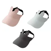 Baby Girls Sun Hat Empty Top Soft Hat Toddlers Sunproof Headpiece with Empty Top