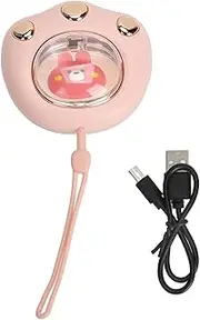 Electric Hand Warmer Mini Explosion Proof USB Charging Portable Pocket Heater Pink Rabbit Decor Cat Claw Shape