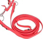 EVTSCAN PVC Adjustable Horse Bridle Rein Harness Headstalls Removable Stainless Steel Hollow Snaffle
