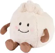 Warmies Dumpling Plush Large Size, Fully Microwavable and Weighted Cuddly Toy for Anxiety, Chill in The Freezer or Heat in Microwave, Soft Toy Heat Pad