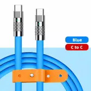 NFHK USB-C Type C to USB-C Liquid Silicone Ultra Soft 120W Power Data Cable