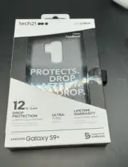 New Tech21 Evo Check Case for Samsung Galaxy S9+ Plus/Smokey Black