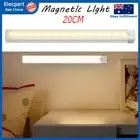 PIR Motion Sensor Cabinet Night Light Bar Hand Scan Bedroom Reading USB Lamp