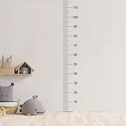 MUWEOL Growth Chart Wall Sticker - Baby Height Chart Wall Decal,Height Growth Chart Kids Wall Decals Metric System for Home Classroom Nursery Baby Room Measuring Kids Boys Girls