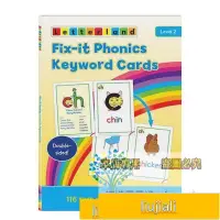 在飛比找露天拍賣優惠-幼兒自然拼讀單詞卡片Fixtoit Phonics Leve