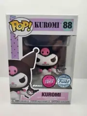 KUROMI #88 Flocked CHASE Sanrio Brad’s Toys Exclusive 2024 Funko Pop InProtector