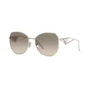 NEW SPR 57Y ZVN3D0 PRADA SUNGLASSES PR 57YS ZVN3D0 GOLD PRADA PR57YS EYEWEAR