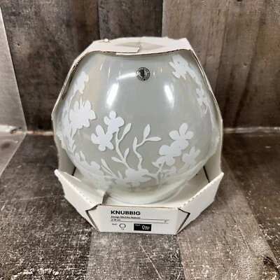 IKEA KNUBBIG Cherry Blossom White Table Accent Lamp NEW