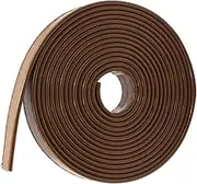 1 Roll Cowhide Leather Strap for Shoulder Purse Bag Making - Brown Flat Leather Cord Ideal for Accessories - Artificial Leather