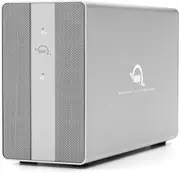 OWC Mercury Elite Pro Dual (0TB) with 3-Port USB Hub Enclosure USB 3.2 Gen 2 (USB-C), 10Gb/s External Storage Solution