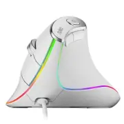 M504 Wired Vertical Mouse USB Ergonomic Optical Mouse with 4 Adjustable DPI 1...
