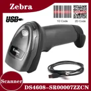 Zebra DS4608-SR00007ZZCN Area-imaging 1D/2D Handheld Barcode Scanner w/USB Cable