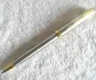 Brilliant Parker Sonnet Series Ballpoint Pen Stainless Steel Fine Nib Blue Ink