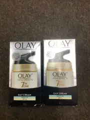 2*Olay Total Effects 7 in 1 SPF 15 Anti-Aging Day/Gentle Cream - 1.7oz 50ml