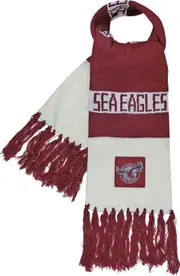 Manly Warringah Sea Eagles Traditional NRL Bar Scarf Warm Winter Neckwear