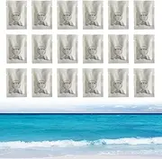 20 Pack Car Air Vent Clip Freshener Refills Solid Fragrance Replacement Pads, Long Lasting Air Freshener for Car accessories for Women Men (Ocean)