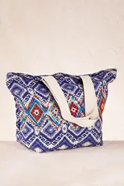 Aztec Mix Shoulder Bag--NAU-JP14874