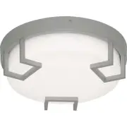 AFX Inc. BMF1228LAJD2TG Beaumont Flush Mount Textured Grey