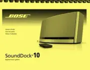 Bose SoundDock 10 Digital Music System OWNER'S MANUAL