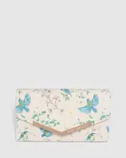 Print Kiah Arrow Clutch Bag