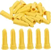 NUOBESTY 24pcs Caulk Tube Sealing Caps for Caulk Paint and Glue Durable Lightweight Caulking Saver Caps for Door and Window Sealing Applications