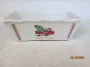 Merry Christmas Mini Loaf Pan 6.25" X 3.375" X 2.125" New Box Has Sticker