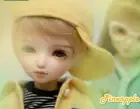 1/6 BJD Doll BWY Girl Pineapple -Free Face Make UP+Free Eyes