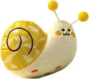 Dog Plush Toys, Interactive Dog Puzzle Toy, Pet Playing Tool Snail Shape for Teeth Cleaning, Puppy Chewing Supplies