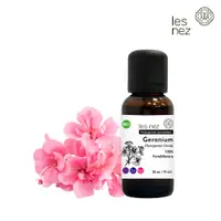 在飛比找PChome24h購物優惠-【Les nez 香鼻子】天然單方香葉天竺葵精油 30ML