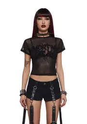 [Widow] Mortal Decay Baby Tee