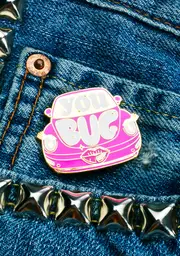 [Eye Candy Designs] You Bug Enamel Pin
