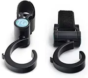 Top Glides Walker/Rollator/Wheelchair/Crutch Universal Multi-Purpose Hooks - ...