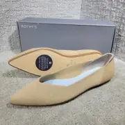 Rothy's The Merino Collection Camel Pointed Flat Shoes Women's Multiple Sizes