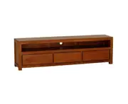 CT Amsterdam Solid Timber 3 Drawer Entertainment Unit