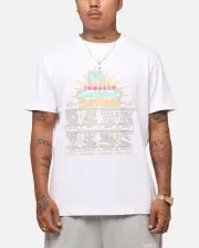 [TIDWELL] Tidwell Nrl 2025 Las Vegas Round Sign T-shirt White - Size XL XL White