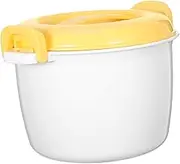 ZUNOXAZ Microwave Rice Cooker Practical Portable Food Container for Home Cooking Versatile Steamer for Rice Pasta and Vegetables Food Grade