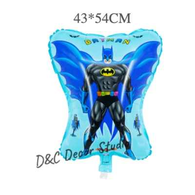 BATMAN Shape Party Balloon Superhero Birthday Helium Foil Balloons