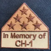 US Marshals Service EOW-DUSM Chris Hill “CH-1” cloth DC version patch Very Rare